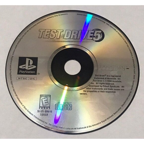 PS1 Test Drive 5, PlayStation 1 - Picture 1 of 1